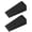 Black, variant on Tibvox 2Pcs Safety Silicone Door Stop Stoppers Block Door Stops Door Stoppers Home Office Door Rear Retainer Reusable