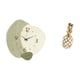 thumbnail image 5 of Reloj de pared,Reloj de pared silencioso Reloj de pared nórdico Decoración del hogar,Estatua de resina,Estatua de resina para decoración del hogar,manualidades,oro,Escultura de oro,figura de, 5 of 8