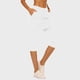 thumbnail image 1 of TaTaai Women's Fake Two Piece Leggings with Skirt Side Pockets High Waisted Cropped Yoga Pants 7/8 Length Athletic Running Tights Summer Sportswear Gift, 1 of 7