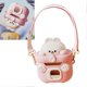 thumbnail image 4 of 550ml Camera Shape Water Bottle Portable Cute Cartoon Strap Water Cup for Office Outdoor Pink, 4 of 5