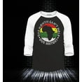 thumbnail image 2 of Shop4Ever Men's One Month Can't Hold Our History Raglan Baseball Shirt Large Black/White, 2 of 4