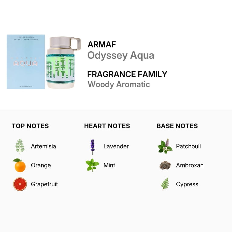 Armaf, Men's Fragrance, Odyssey Aqua, 6.7 oz EDP Spray - Walmart.com