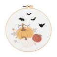 thumbnail image 1 of HUASHENG Beginner Kit – Embroidery Set With Pre Printed Fabric Hoop Thread & Instructions | DIY Wall Art & (12.5cm Hoop), 1 of 9