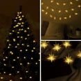 thumbnail image 4 of Guirnalda de luces LED a pilas, 5 metros, 50 luces LED para interior y exterior, ideal para Navidad, Halloween, bodas y fiestas en el jardín (blanco cálido)., 4 of 5
