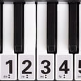 thumbnail image 4 of 1 Set of Convenient Piano Key Board Stickers Keyboard Decals Keyboard Stickers, 4 of 4