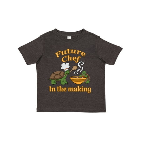 

Inktastic Future Chef in the Making with Cute Turtles Gift Toddler Boy or Toddler Girl T-Shirt