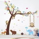 thumbnail image 2 of Pegatinas de pared de animales, calcomanías murales, dormitorio infantil, guardería para bebés, sala de estar Rojo Verde Cocina, Decoración y Otros, 2 of 5