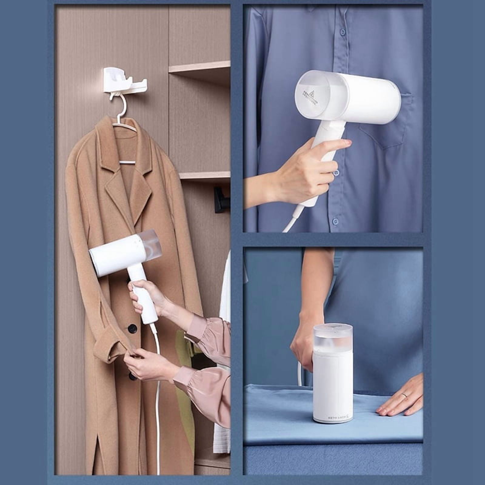 Portable Travel Iron Folding Wall-Mounted Iron Handheld Clothing Iron Foldable Handheld Clothing Wrinkle Remover US Plug