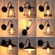 thumbnail image 2 of Lámpara de pared industrial retro, aplique decorativo de pared, E, 2 of 4