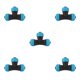 thumbnail image 3 of Ounissouiy T Pipe Connector Fittings Household Plastic Accessories Hose Components Connectors Garden Irrigation Joint Tube Watering Type2, 3 of 6