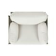 thumbnail image 4 of Jasper 39.5" Upholstered Patio Deep Seating Armchair Wheat Beige, 4 of 7