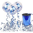 thumbnail image 3 of Bienvenido 500 yardas cinta rizada plateada brillante metálica globo rollo de cuerda cinta de envoltura de regalo para fiesta festival arte artesanía decoración floristería flores decoración, 3 of 4