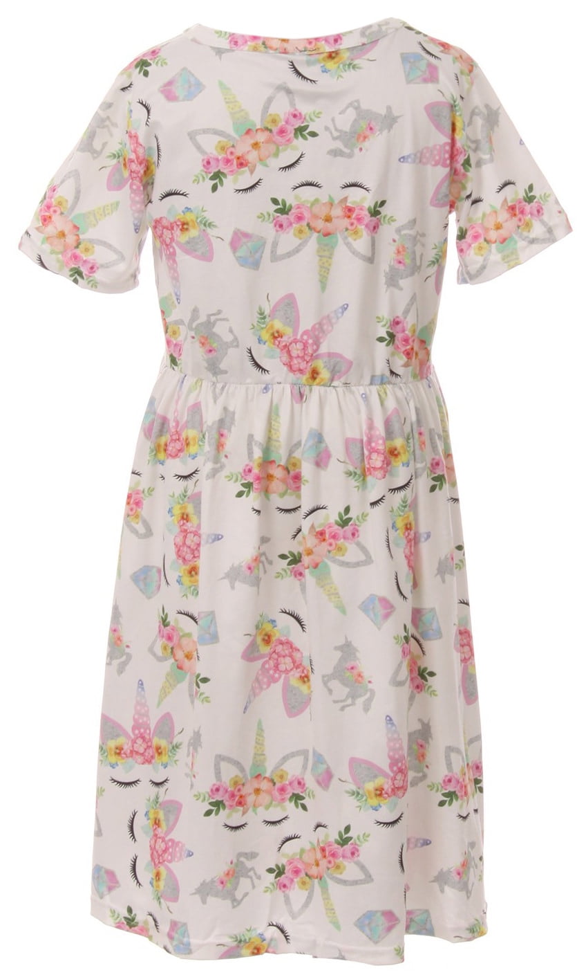 old lady floral dress