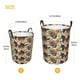 thumbnail image 3 of Fotbe Fashion Hippie Girl Cesto de Ropa con Asas, Cesto Impermeable de Gran Capacidad, Bolsa de Lavado para Dormitorio, Cesto de Ropa con Ruedas y Asas-Small, 3 of 6