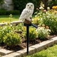 thumbnail image 6 of ChicYu Solar Owl Stake Light LED, Outdoor Garden Yard Decor, Bird Figure Lawn Accent Lamp, Night Landscape Glow, Buho Luz Solar, 6 of 9