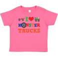 thumbnail image 3 of Inktastic I Love Monster Trucks Boys or Girls Baby T-Shirt, 3 of 5