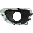 thumbnail image 5 of Geelife Fog Light Trim Driving Lamp Passenger Right Side RH Hand For 14-17 Jeep Compass, 5 of 9