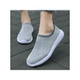 thumbnail image 3 of Gomelly Womens Comfy Trainers Sneakers Slip On Jogging Walking Shoes, 3 of 6