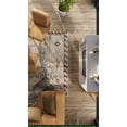 thumbnail image 6 of Momeni Nomad Wool Hand Knotted Blue Area Rug 5' X 8', 6 of 11