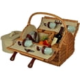 thumbnail image 1 of Panier Pique-Nique Yorkshire pour 4-Wicker-Gazebo, 1 of 1