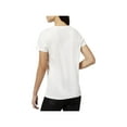 thumbnail image 2 of Bow & Drape Womens Sequin Graphic T-Shirt, White, Juniors, Medium, 2 of 2