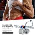 thumbnail image 2 of Rueda abdominal con almohadilla para arrodillarse Color aleatorio Plástico Seguro Silencioso para gimnasio en casa JShteea  El nuevo, 2 of 6