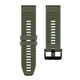 thumbnail image 5 of Correa de Silicona para Pulsera Garmin Fenix 6X 5X 3 D2 Kuymtek Tactix Bravo blanco naranja negro gris verde militar azul medianoche, 5 of 7