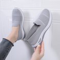 thumbnail image 4 of Joernso Women Slip-On Sneakers Orthopedic Breathable Mesh Slip-ons Lightweight Diabetic Walking Shoes for Running Errands Office Work, 4 of 8