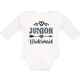 thumbnail image 3 of Inktastic Junior Bridesmaid Wedding Bridal Party Girls Long Sleeve Baby Bodysuit, 3 of 5