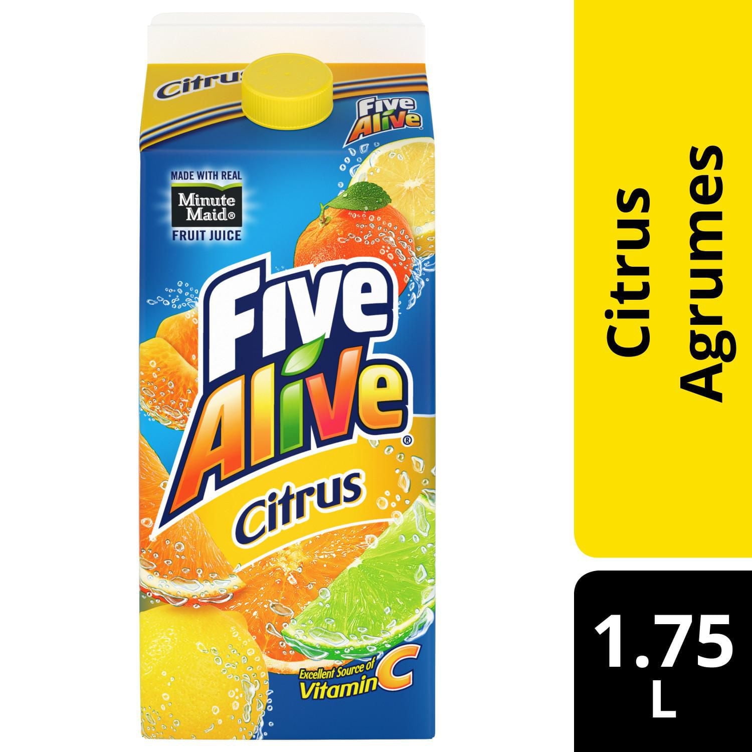 Five Alive Citrus Gable top, 1.75 Liters