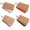 White+orange+light Purple+kraft Color, variant on Godderr Blank Flash Cards Memory Doodle Phonics Rigid Cardstock Ring-and-Loop Design 4PCS