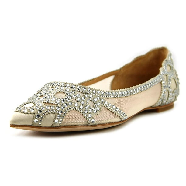 ivory pointed flats