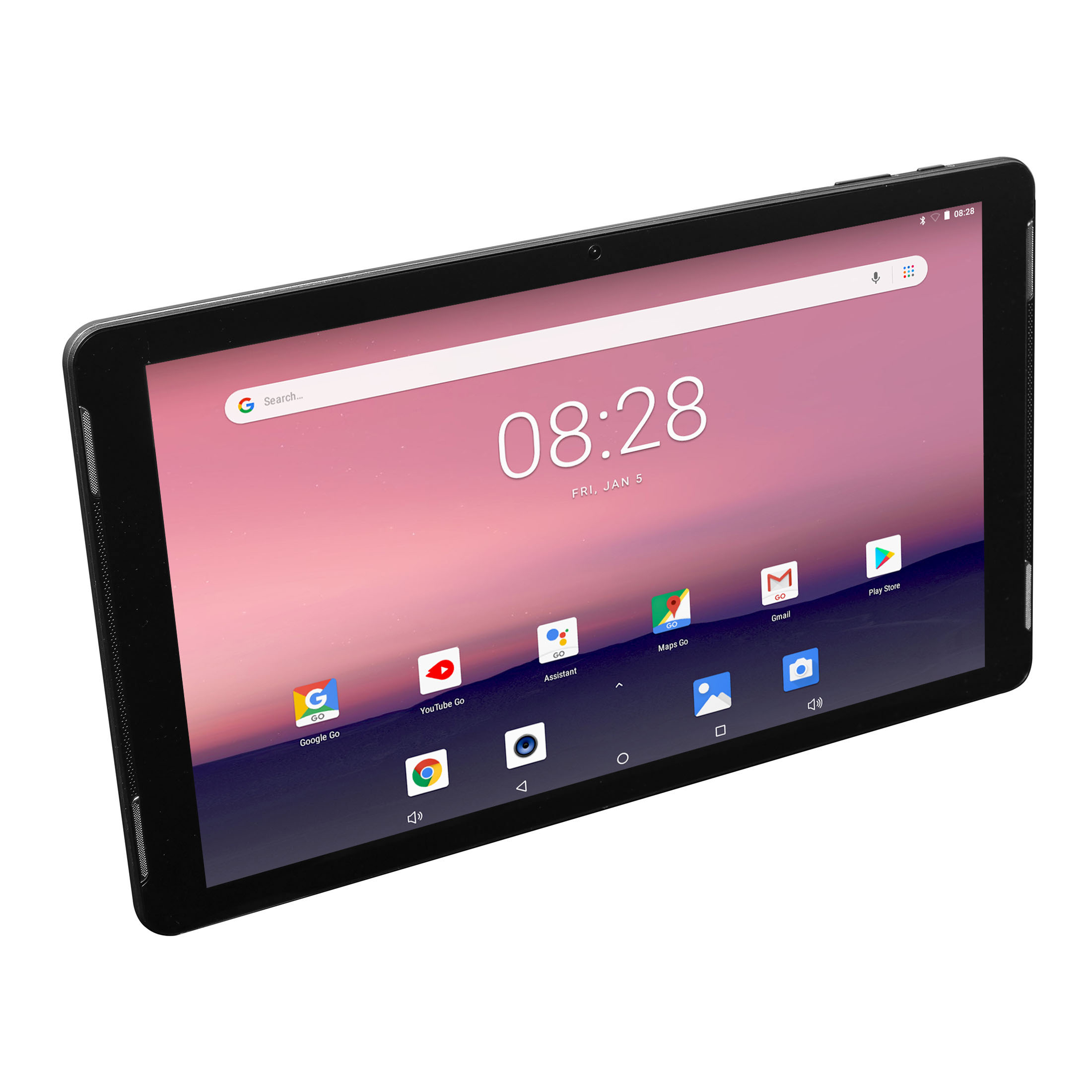 EVOO 13.3" Android Tablet, Full HD, Quad Core, 32GB Storage, 2GB Memory, Micro SD Slot, 2MP Front Camera, 5MP Rear Camera, Android 9.0, Black (Google Classroom) - image 5 of 5