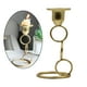 thumbnail image 5 of Portavelas Tealight Portavelas votivas Portavelas Candelabros, Velas cónicas Portavelas de granja Soporte de velas Candelabro de metal para comedor Tres Bucles 6x13cm Macarena Portavelas, 5 of 7