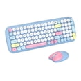 thumbnail image 1 of Combo inalámbrico de teclado y ratón SaharaCase Colorid 100 teclas, 1 of 9