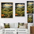 thumbnail image 4 of Designart "Farm Harvest Euphony Pastoral V" Landscape & Nature Floater Framed Wall Decor, 4 of 7