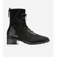 thumbnail image 2 of Cole Haan Piedmont Stitchlite Combat Black Lace Up Stacked Block Heel Ankle Boot (Black, 7), 2 of 6