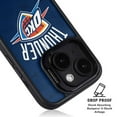 thumbnail image 4 of Skinit NBA OKC Thunder Distressed Blue iPhone 13 Kickstand Case, 4 of 4