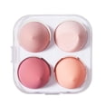 thumbnail image 4 of Botella flotante de maquillaje de belleza, huevos que no comen polvo con caja de almacenamiento, esponja de maquillaje, borla de maquillaje para polvos secos y húmedos, de doble uso, 4 of 6