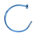thumbnail image 3 of Nose Hoop Jewelry 22 Gauge (0.75mm) 5/16" Anodized Over Surgical Steel, 3 of 8