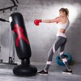 thumbnail image 3 of Columna de boxeo inflable, saco de arena inflable para adultos, tumbler de boxeo vertical, columna de boxeo de 1,6 m, 3 of 4