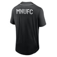 thumbnail image 3 of Men's Fanatics Black Minnesota United FC Third Period Fashion Baseball Button-Up Jersey, 3 of 3
