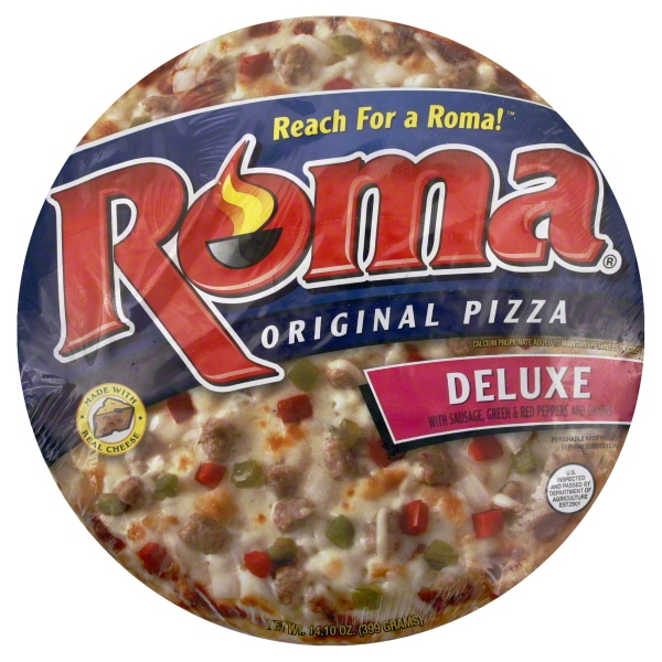 Roma Deluxe Pizza, 14.1 oz