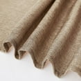 thumbnail image 5 of BalsaCircle 90" Natural Round Faux Burlap Tablecloth Reception Catering Decorations, 5 of 7