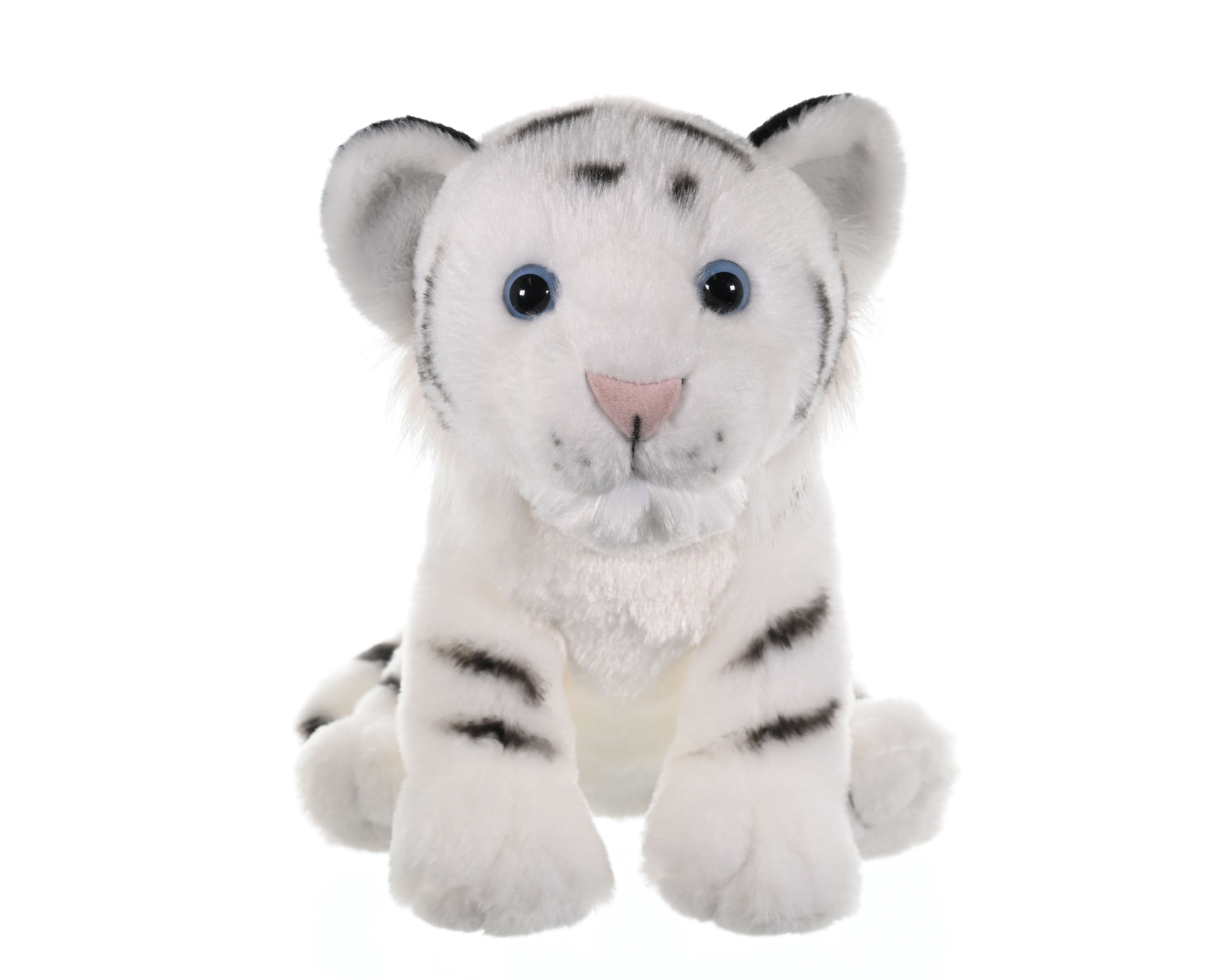 Wild Republic White Tiger Cub, Stuffed Animal, Plush Toy, Gifts for Kids, Cuddlekins, 12 Inches