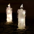 thumbnail image 3 of Bangcool LED Candle Pillar Reusable Battery Powered Candle Flameless Candle with Holder, 3 of 10