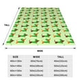 thumbnail image 3 of Fotbe dogs St Patrick's Day Manta de Franela Acolchonada con Estampado, Súper Suave y Esponjosa, Extra Grande para Sofá, Cama, Uso Todo el Año-60"x50", 3 of 7