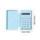 thumbnail image 3 of Calculator Small And Portable Student Use 8 Bit Flip Top Palm Sized Calculator In Macaron Color Scheme, 3 of 6