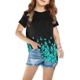 thumbnail image 2 of Jolis Hauts Courts, Shorts pour Filles, Chemises pour Enfants T-Shirt Graphique à Manches Courtes Col Rond Haut Court pour Filles et Garçons de 3 à 14 Ans T-Shirt Tee, Hauts Courts pour Enfants, Shorts pour Tout-Petits Garçons, 2 of 4