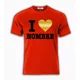 thumbnail image 1 of Playeras Camiseta I Love Personalizada Corazon Tallas Unisex, 1 of 1